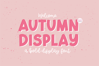 Handcrafted Autumn Fonts for Your Fall Projects