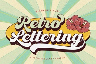 Retro Fonts for Modern Design Projects