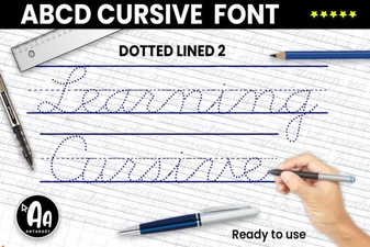 A Modern Dot Lined Font for Creative Projects