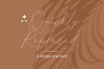 Efficient Font Replacement for Design Projects