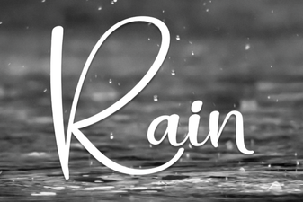 Rain Font Design: Creative Typography Ideas